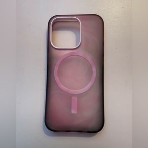 Otterbox iPhone 15 Pro Pink mag Safe Case